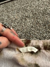 Image 5 of whimsical fae button up-cycled blouse (M)