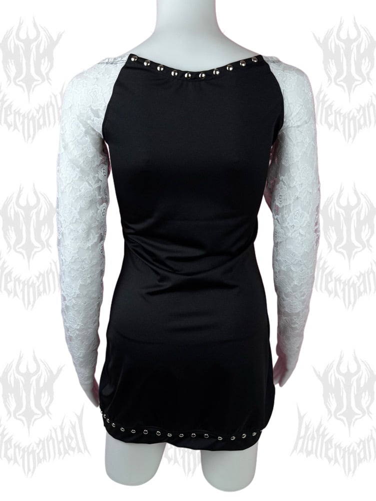 Rob Zombie "Call" Sleeved Mini Dress (SIZE S)
