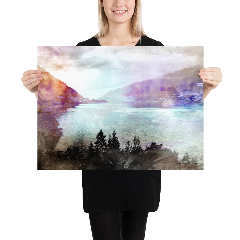 Nordic Landscape - OPEN EDITION PRINT - FREE WORLDWIDE SHIPPING!!!