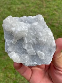 Image 6 of UV Calcite With Druzy Quartz Specimen #1552