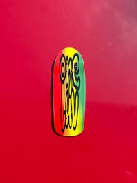 Image 1 of rasta 1/1 screenprint