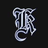 Initial Logo Clear Sticker
