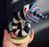 Image 2 of Sandworm - Handmade - beetle juice inspired - clay sculpture