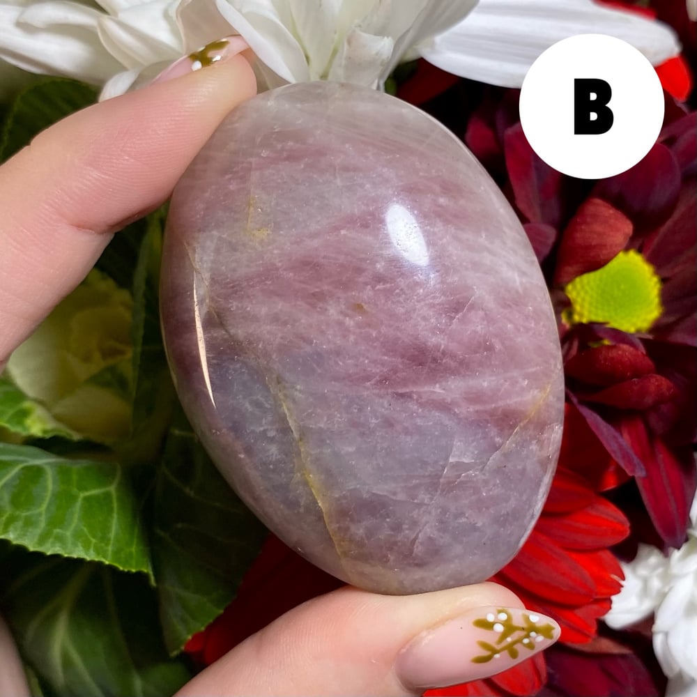 Image of Purple Rose Quartz Palmston