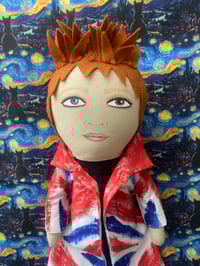 Image 1 of Union Jack David Bowie doll