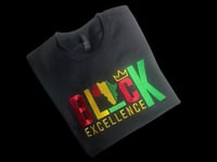Image 1 of Black excellence / Custom Color Embroidert / Hoodie / Sweatshirt