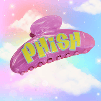 PURPLE PHISH HAIR CLAW
