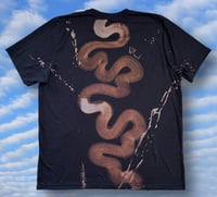 Image 3 of ‘LOOK UP TO THE SKY’ BLEACH PAINTED T-SHIRT 2XL