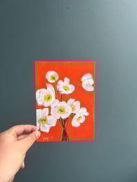 Image 2 of “White Poppies” Print