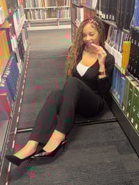 Image 3 of Chunky Knit Sweater Brown Blingaliscious Gloss!