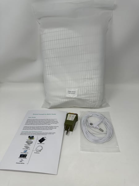 Image of Grounding Sheet with Grounding Cord - King - NEW - FREE SHIPPING