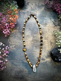 Image 1 of Naszyjnik Choker Tygrysie Oko