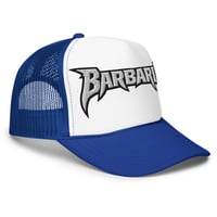 Image 1 of Barbarik Foam Trucker White Walls