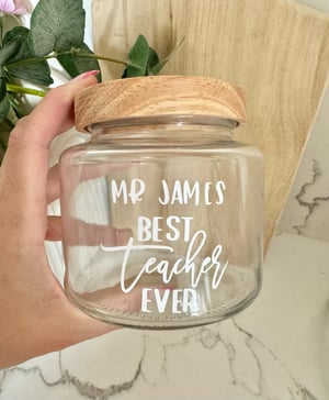 Image of Cookie / Lolly Personalised Jars