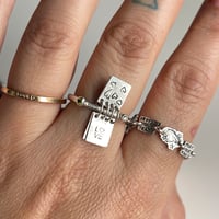 Image 4 of Aqua ♋️ notebook ring