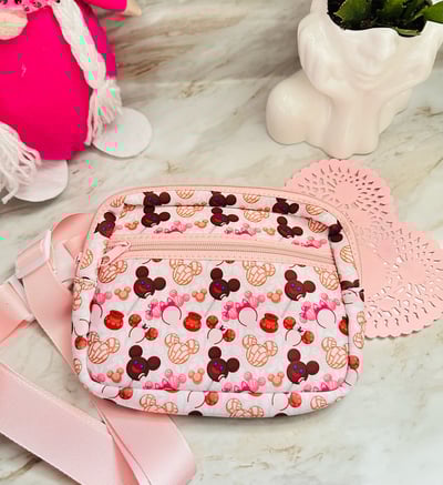 Image of Mouse Pink Belt Bag