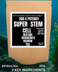 Image 3 of 200 X POTENCY SUPER STEM CELL TEA AND CAPSULES 