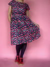Ready Made Strawberry Fields T Dress with Free Postage 
