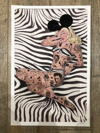 Image 1 of Zebra Pin Up