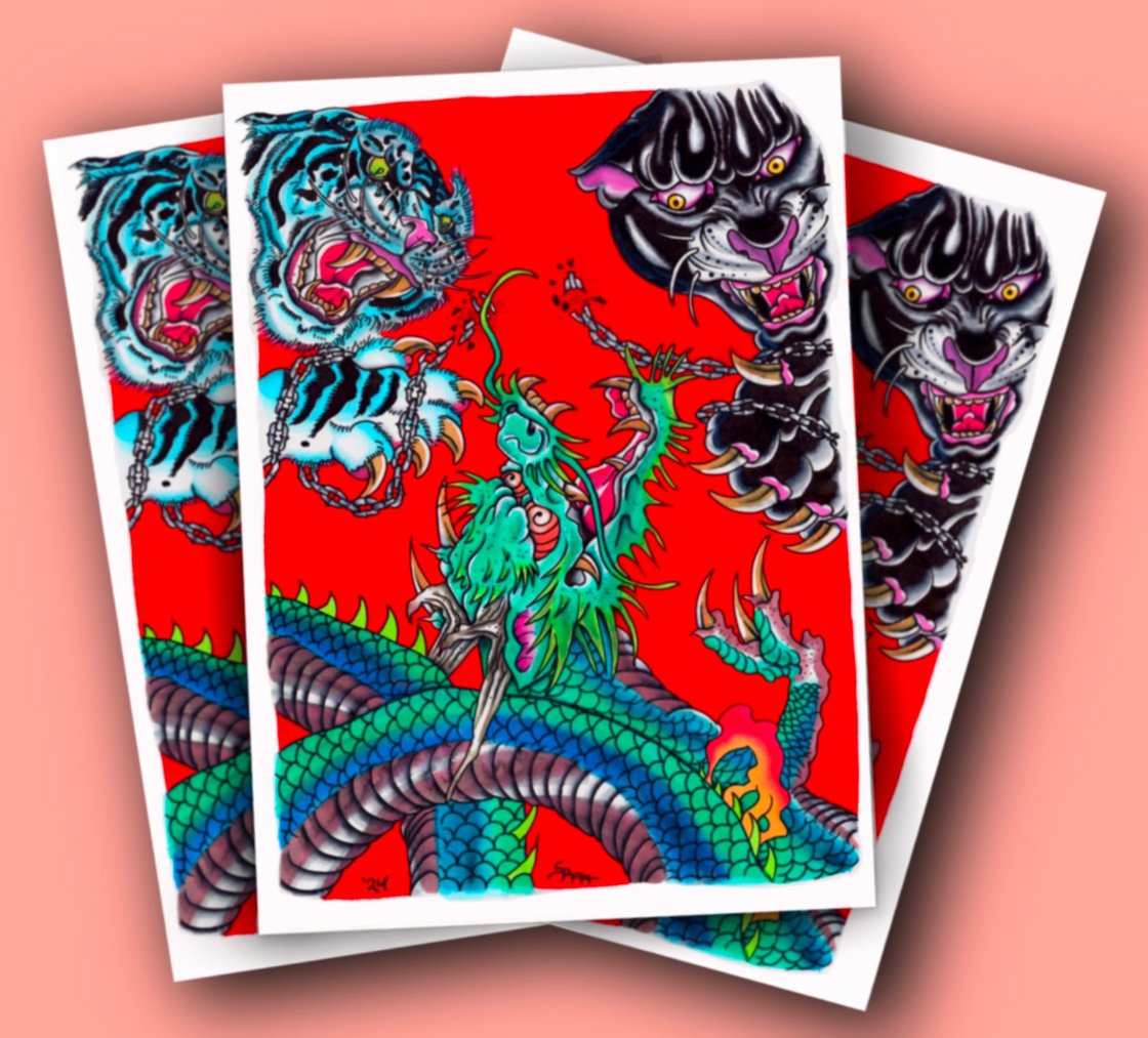 Image of PRINT “Battle Royale”