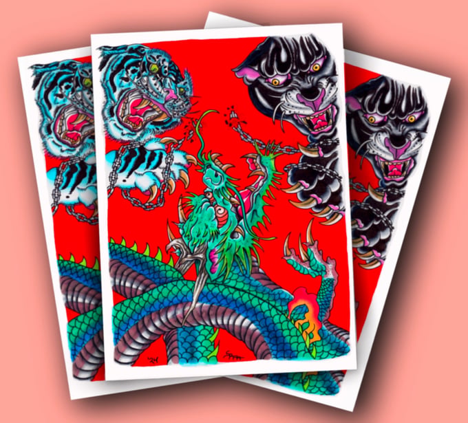 Image of PRINT “Battle Royale”