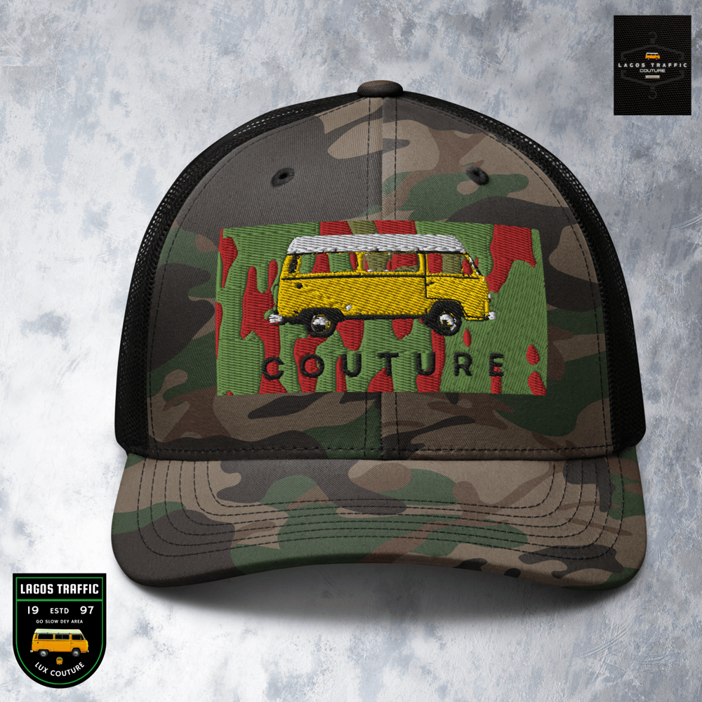 DANFO RACING CAMO COUTURE HAT COLLECTION (9JA RACERS)