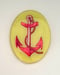 Image of Love Anchor Pastel Yellow/Magenta