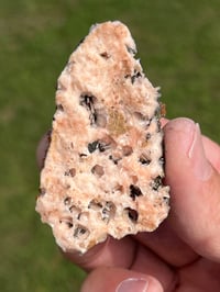 Image 7 of Vanadinite On Black Barite Specimen #2196