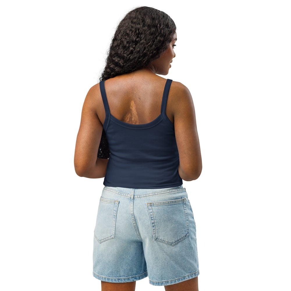 Butterfly Wishes Women’s micro-rib tank top