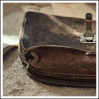 Image 4 of Vintage transport conductors leather satchel