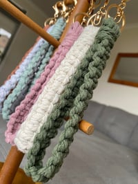 Image 2 of Macrame Wristlet