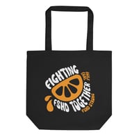 Image 1 of Fight FSHD Eco Tote Bag Black