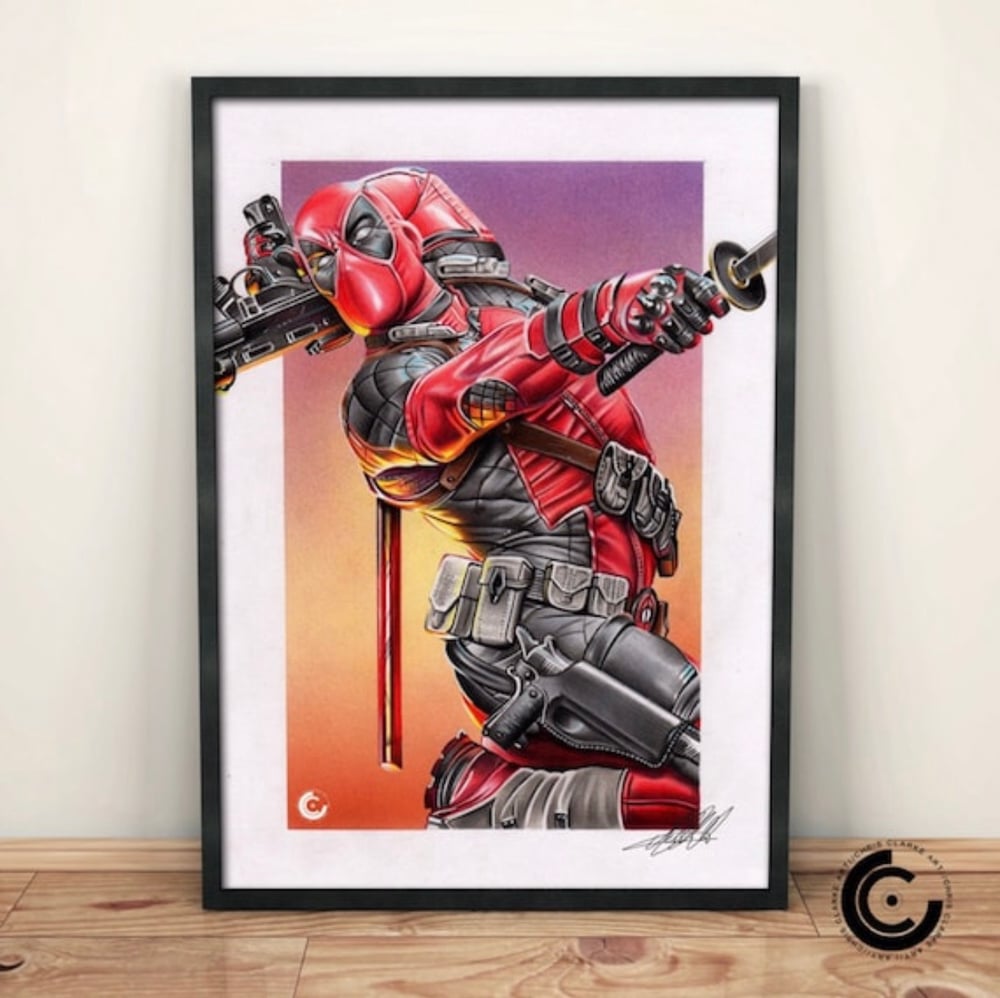 Image of Deadpool 3.0 Limited Edition Print