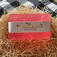 Image 1 of Wild Rose Honeybee Glycerin Body Bar