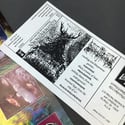 Equimanthorn - Original: Entrance To The Ancient Flame demo cover + flyer 1992