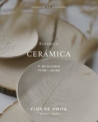 Image 1 of Taller Ceramica Botánica