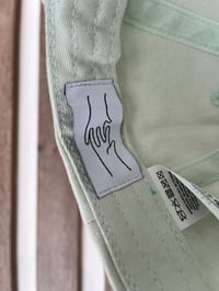 Image 4 of HANDSHAKE HAT PASTEL GREEN