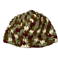 Fuzzy Nug Crochet Beanie