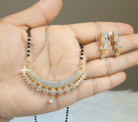 Image 2 of RWM_1101_Cute Regular Wear AD Mangalsutra