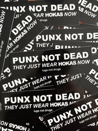 Image 1 of Punx Not Dead Sticker