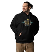 Image 2 of "Royal Beats Mix Master Hoodie – DJ-Inspired Style"
