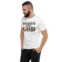 Image 3 of Soldier For God Fitted Short Sleeve T-shirt