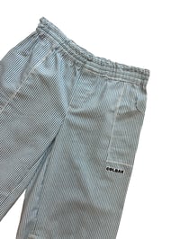 Image 2 of BLUE STRIPED JORTS