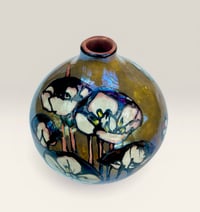 Image 1 of “Grass of Parnassus” reduction lustre vase
