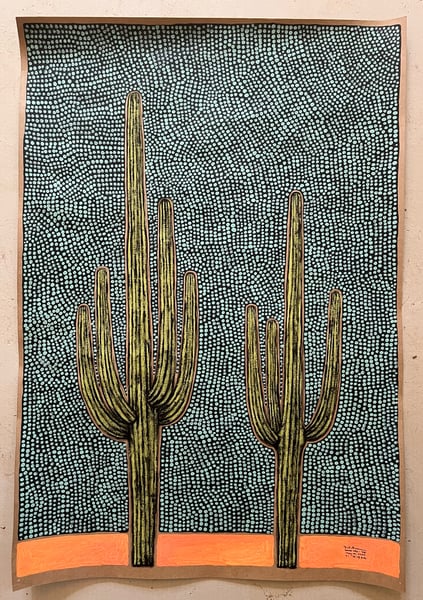 Image of Double Saguaro 