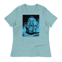 Image 3 of JACKONUTS CAPT K CYAN LADIES TEE