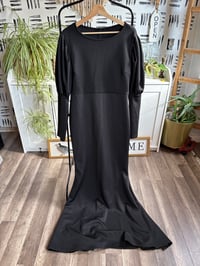 Image 1 of Black scruba dress 