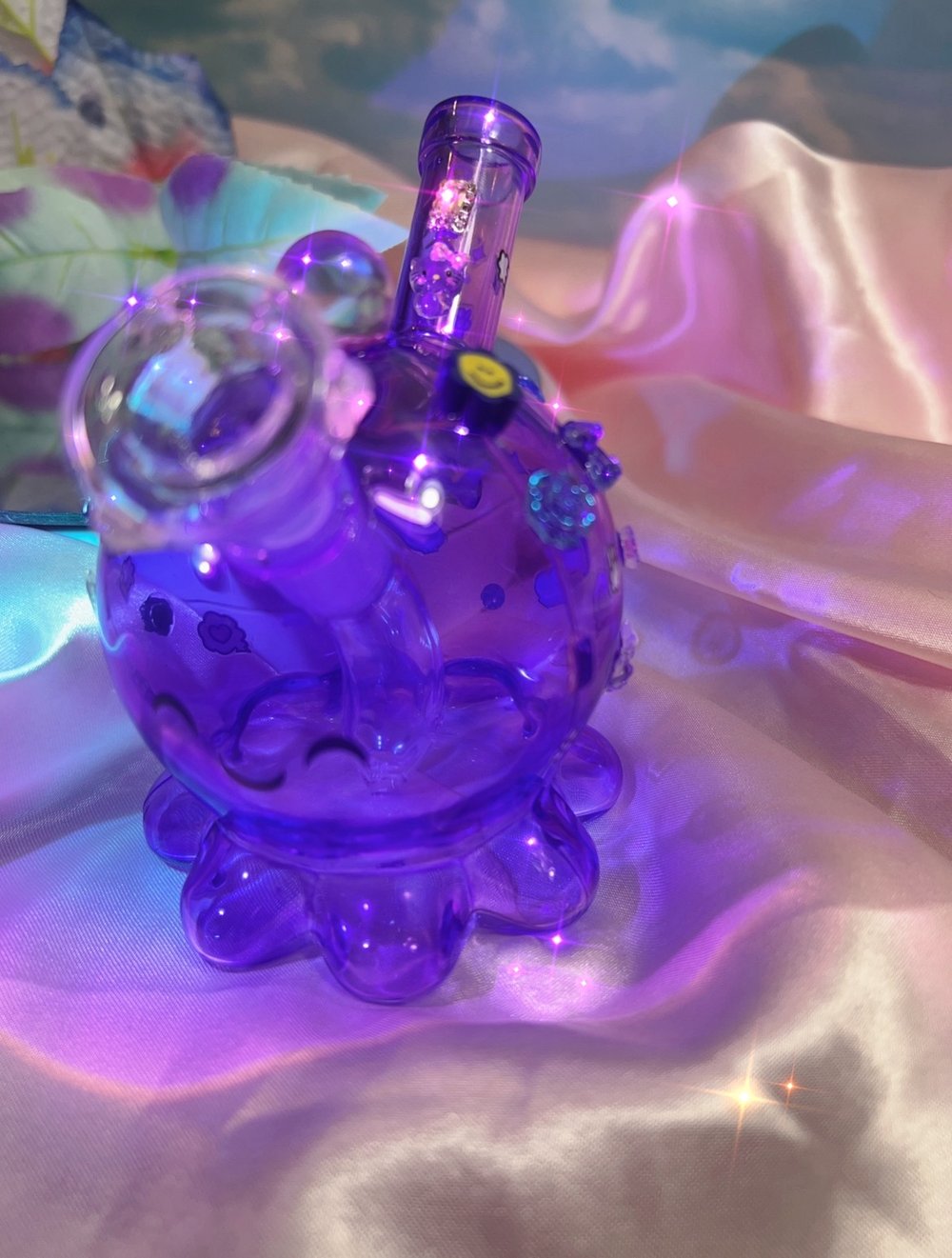 🐙 charm mini bong/ bubbler