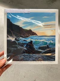 Image 2 of ‘WINTER SOLSTICE SUNRISE, HOUSEL BAY’ PRINT