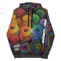 Image 13 of Unisex Hoodie autism soul colorful neurodiversity comfy hoodie